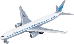 dopravné lietadlo kovové/plastové 19 cm so spätným chodom