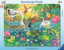 Ravensburger puzzle letné radovánky pri vode 30 dielikov