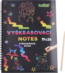 Veľký vyškriabavací notes 10 listov