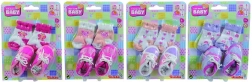 Simba topánočky a ponožky pre bábiku New Born Baby 38–43 cm - 1 kus