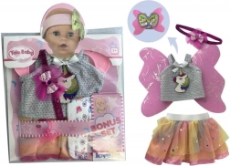 Šaty pre bábiku 40-43 cm