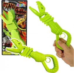 Hryzúca dinosauří kostra – zelený uchopovač