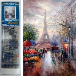 Norimpex diamantové maľovanie Prechádzka Parížom 30 × 40 cm