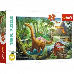 Puzzle Trefl Dinosaury 60 el.