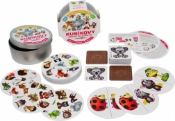 Kubíkove hrátky so zvieratkami – kartová hra 3v1