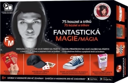 Detská kúzelnícka sada Fantastická mágia – 75 trikov