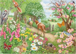 Puzzle Popoludňajšia vychádzka 1000 dielikov