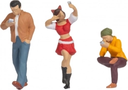 Noch funny-scenes telefón v hlavnej úlohe – figúrky H0