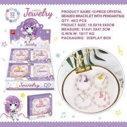 Korálkový náramok s Motýlikom