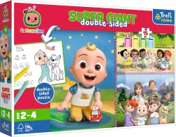 Puzzle Obr Tiny 15 dielikov - Cocomelon Veselý deň s priateľmi