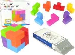 Magnetická skladacia kocka – 7 dielov