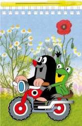 Písacia sada s blokom A5 a perom Krtek