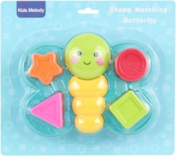 Vkladací motýľ – plastová hračka pre deti 18m+
