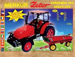 Stavebnica MERKUR traktor ZETOR – základný set