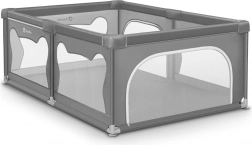 Detská ohrádka Lionelo Willow sivá