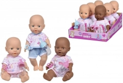 Bábika New Born Baby - pije a čúra 30 cm
