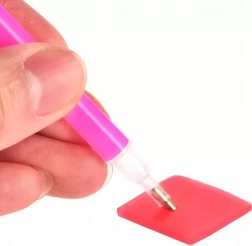 Diamantové maľovanie 15 × 20 cm so stojanom pre deti