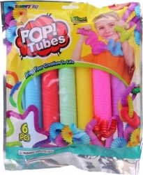 interaktívne pop tubes – sada naťahovacích senzorických trubičiek