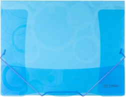 Zložka s gumou A4 modrá