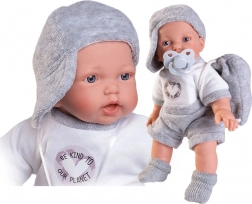 Reálna bábika s eco-friendly oblečením a zvukmi