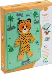 Djeco magnetická hra Inzebox Mix and Match