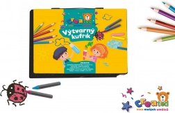 Kreatívna sada na maľovanie v plastovom kufríku