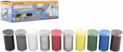 Unikolky modelárske farby – sada 9 farieb + matný lak zdarma