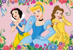 Puzzle Rozkvitnuté Disney Princezné