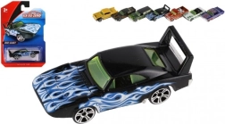 Kovové a plastové mini autíčko 8 cm s voľnobehom – mix farieb