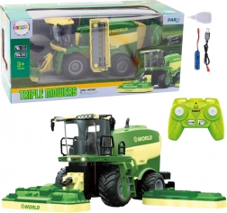 Zábavný RC Kombajn s Kosičkou a Efektom Pary