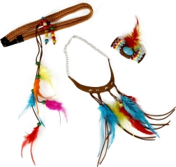 Indiánska sada doplnkov pre dospelých