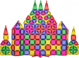 Farebná stavebnica z magnetických dielikov 150 ks