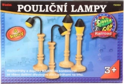 Maxim Pouličné lampy 4 ks