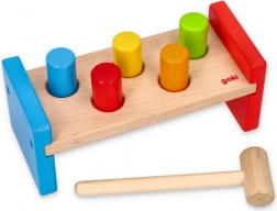 drevená zatĺkacia lavička Goki