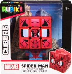 Rubikova kocka 3x3 spider-man cuber na podstavci
