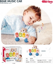 Hudobné mini piano s medvedíkom pre najmenších