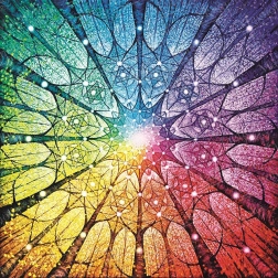 Puzzle Mandala života 1023 dielikov MAGNOLIA