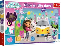 Svetielkujúce puzzle Gábikin čarovný domček 100 dielikov