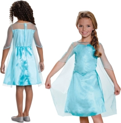 Detský kostým Disney Frozen Elsa 124–135 cm (7–8 rokov)