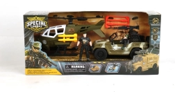 Špeciálna bojová sada - Vrtuľník a Terénne auto