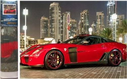 Norimpex Diamantové maľovanie Červené auto 30x40 cm