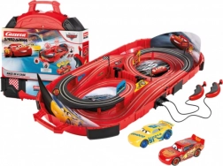 autodráha carrera speed arena disney cars 2,77 m v prenosnom kufríku