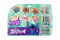 Maľovacia sada 5v1 s motívom Stitch