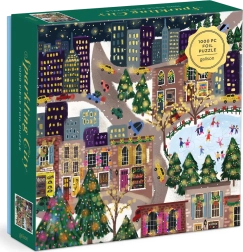 Kovové puzzle Sparkling City 1000 dielikov