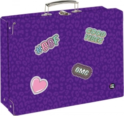 Kufrík lamino hranatý A4 pre školské pomôcky