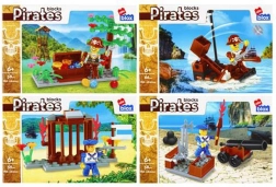 Stavebnica piráti – 4 varianty