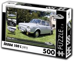 Puzzle RETRO-AUTA Škoda 100 L 500 dielikov