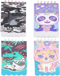 Poznámkový blok so špirálou 9 × 9,5 cm, 40 nelinkovaných strán