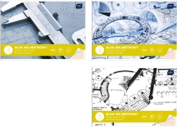 Blok milimetrového papiera A4 INTERDRUK