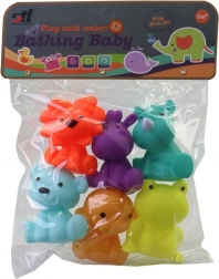 Sada striekajúcich zvieratiek do vane pre deti